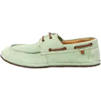 El naturalista unisex. 256751183005_0G3 Scarpe in pelle N5675 Verde chiaro (37), Basso, Stringhe, Casual