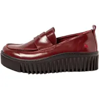 Art per donna. 115301467003_008 Scarpe in pelle bordeaux Brighton 1530 (41), 3 a 5cm, Nessuno, Casual