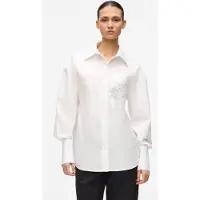 Karl Lagerfeld Camicia da donna 'X-Amber Valletta' bianco