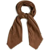 Karl Lagerfeld Monogram Lurex Jkrd Scarf Friar Brown Taglia: OS | Sciarpe Outlet | Donna | Marrone