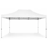 Ambitent Tetto di ricambio per gazebo pieghevole ALU 3x4,5 m – PVC 450 g/m², impermeabile, senza struttura - Bianco