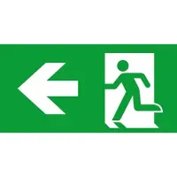 CEAG Notlichtsysteme GmbH Sistemi di illuminazione di emergenza Ceag Disco pittogramma 2 lati 40071354505