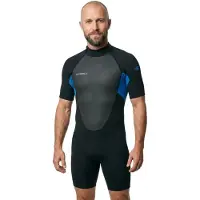 O'Neill Muta Shorty A Maniche Corte Con Cerniera Posteriore Reactor-2 2 Mm Spring