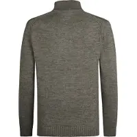 Petrol Industries Pullover pietra / verde scuro