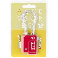 Roncato Smart Travel Lucchetto Tsa C/combinazione - Large - Rosso