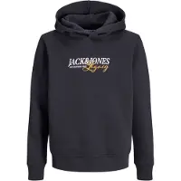 Jack & Jones Kids Junior Felpa 'JJJade' blu notte / arancione / bianco