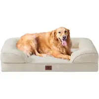 OEM Divano ortopedico per cani, taglia XL, in memory foam, lavabile, impermeabile e antiscivolo