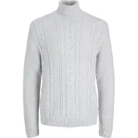 Jack & Jones Pullover 'JJJames' bianco sfumato