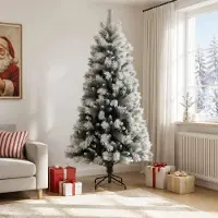 Syfax Albero di Natale Artificiale con Rami Pieghevoli 210 cm
