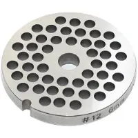 Reber Griglia in acciaio inox da 6mm per tritatutto n ° 12 4312 A/6