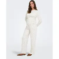ONLY Maternity Pigiama 'OLMNINA' nero / bianco