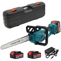 OEM Troncatrice a catena elettrica, motore brushless, funzionamento a batteria, 2 batterie, spina di tipo EU