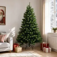 Syfax Albero di Natale Artificiale con Rami Pieghevoli 180 cm