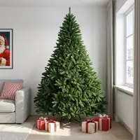 Syfax Albero di Natale Artificiale con Rami Pieghevoli 240 cm PVC