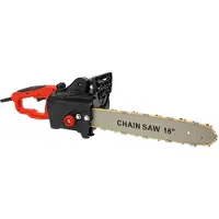 OEM Troncatrice a catena elettrica, motore ad alta velocità, sistema di tensionamento della catena senza utensili, colore rosso, spina europea da 220V-240V