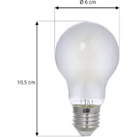 Arcchio Lampadina LED Filament, E27 4,9W, 3.000K, 1060 lm