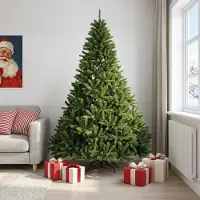 Syfax Albero di Natale Artificiale con Rami Pieghevoli 210 cm PVC