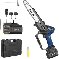 OEM Troncatrice a batteria, diametro di taglio di 8 pollici, motore brushless, 4Ah 4Ah-a, due batterie