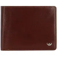 Golden Head Colorado Portafoglio Protezione RFID Vera Pelle 12 cm marrone