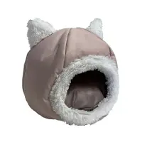 Dripio Cuccia per animali domestici, color beige, 40 x 34 x 40 cm