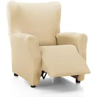 Merkloos Elzusha - Copertura elastica e particolarmente morbida per poltrona relax, beige, regolabile