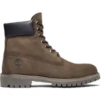 Timberland per uomo. TB1100012141 Stivali impermeabili con lacci marroni da 6 pollici (43 W), Marrone, Basso, Nessuno, Casual, All'aperto
