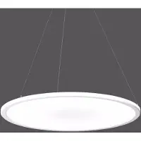 Bega Lampada a sospensione RZB Sidelite ECO Ø 58 cm opalina 3.000 K