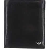 Golden Head Colorado Portafoglio Protezione RFID Vera Pelle 12 cm nero