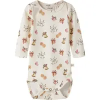 Lil´ Atelier Tutina / body per bambino beige chiaro / pueblo / oliva / rosso ciliegia
