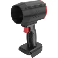 LTPRTZ Soffiatore elettrico portatile - Aspirapolvere per foglie - Pulizia efficiente - Motore brushless da 60.000 giri al minuto - 615 g - Nero