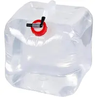 LTPRTZ Borsa pieghevole per acqua - Serbatoio per campeggio - Contenitore per attività all'aperto - Leggero e portatile - 15 litri - Unico articolo