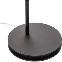 BOPP Share Lampada a LED da pavimento con lampada da lettura, nera