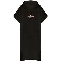 Surf Monkey Accappatoio 'Surf Cotton Poncho kids' nero