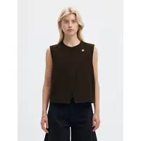 Selected Gilet marrone scuro