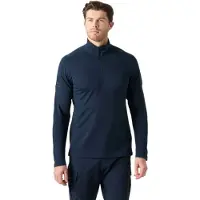 Helly Hansen per uomo. 34611 Maglia mezza zip HP blu navy (M), Casual, Sportivo, Poliestere