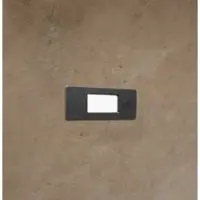 Fumagalli 1891 Luci da incasso Nina IP55 nero/opal 15 cm R7S CCT resina sintetica