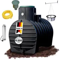 Graf Serbatoio interrato / serbatoio per acqua piovana Mono Garden Comfort Set 4.000L 4Rain 295051