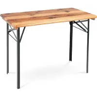 WAN Robusto tavolo da giardino pieghevole 117 cm - Perfetto per balcone e terrazza