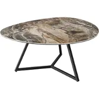 Invicta Tavolino da caffè 90 cm, vetro, design moderno, ideale per il soggiorno. ACQUISTA ORA
