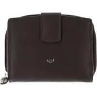 Golden Head Polo Portafoglio Protezione RFID Vera Pelle 12 cm marrone