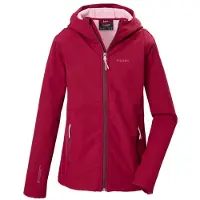 Killtec Girl's Kow 164 Sftshll Jacket Giacca in pile Bambini (176, rosso)