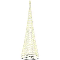 Syfax Albero di Natale LED a spirale con base EKENAS 500 cm 868 LED