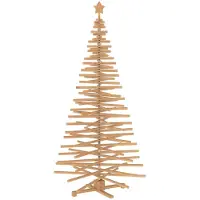 Syfax Albero di Natale in legno KOTKA 210 cm Legno Massello di Pino