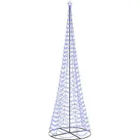 Syfax Albero di Natale LED a spirale con base EKENAS 500 cm 868 LED