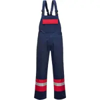 Portwest FR57 Bizflame Plus Latzhose Navy Gr. XL