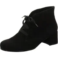 Semler Boots 'Stiefelette Damen M4402 Mira H-Weite Echtleder in schwarz' nero