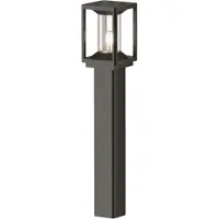 Maytoni Lampione Cell, grafite, alluminio, altezza 75 cm, IP54