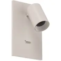 Arcchio Faretto Brinja, bianco, metallo, USB-C, interruttore, GU10