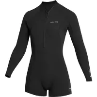 Mystic Muta Shorty A Maniche Lunghe Con Cerniera Anteriore Da Donna Lunar 2/2 Mm