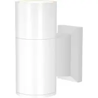 Maytoni Lampada Da Parete Moderna Da Esterno Alluminio Bianco Luce1Gu10 50W Ip54